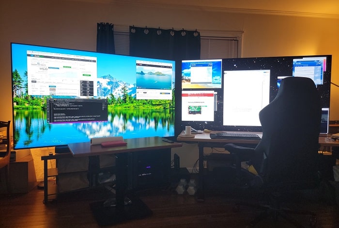 Multi-Purpose Home Office Setup